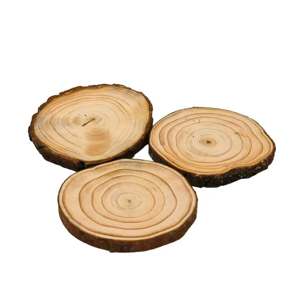 Natural Wood Slice, 11-12cm