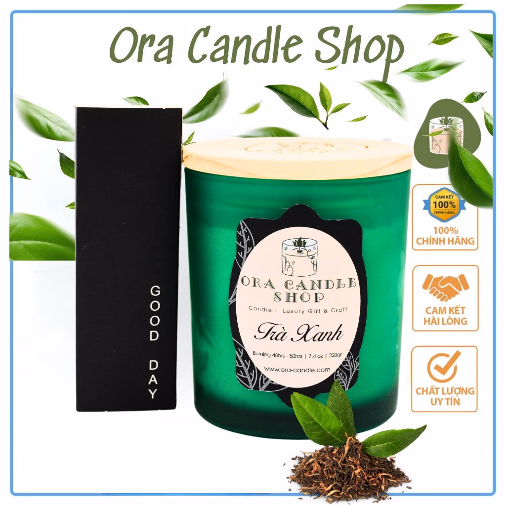 Nến thơm hương trà xanh ORA