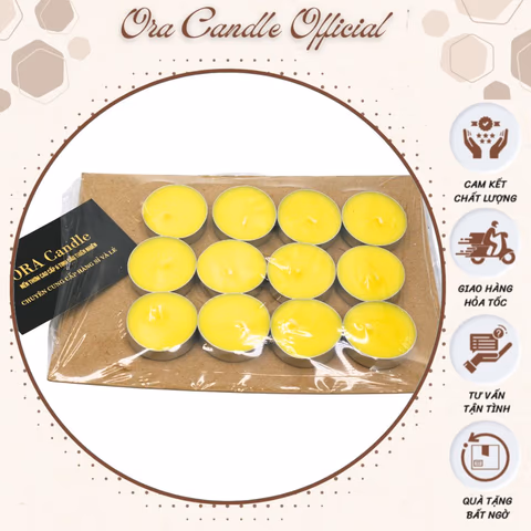 nến tealight block